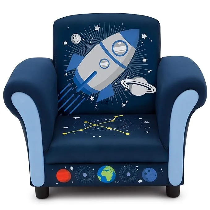 Space Adventures Kids Upholstered Chair