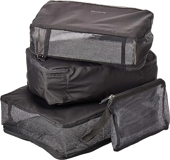 Samsonite 4-in-1 Packing Cubes, Graphite, One Size