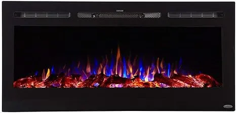 Recessed Electric Fireplace Touchstone Sideline