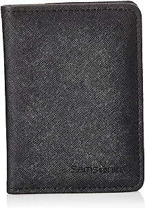 Samsonite RFID Passport Wallet, Black, One Size