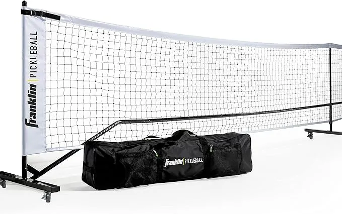 Franklin Official Size Pickleball Net with Wheels