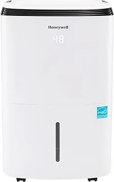 Honeywell 4000 Sq. Ft. Energy Star Dehumidifier for Home Basements & Large Rooms, with Mirage Display, Washable Filter to Remove Odor and Filter Change Alert - 50 Pint (Previously 70 Pint)