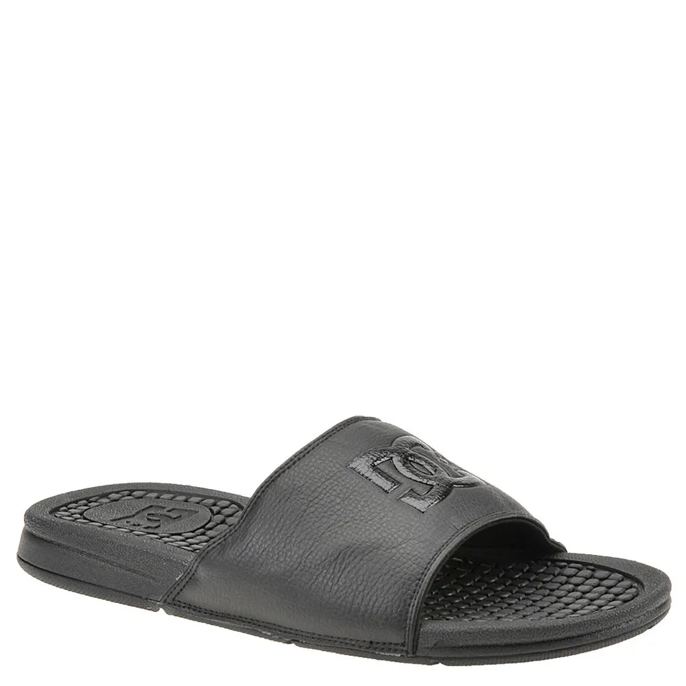 DC mens Bolsa Slide Sandal Flip Flop