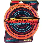 Aerobie Pro Ring Outdoor Flying Disc, 14 inches, Orange