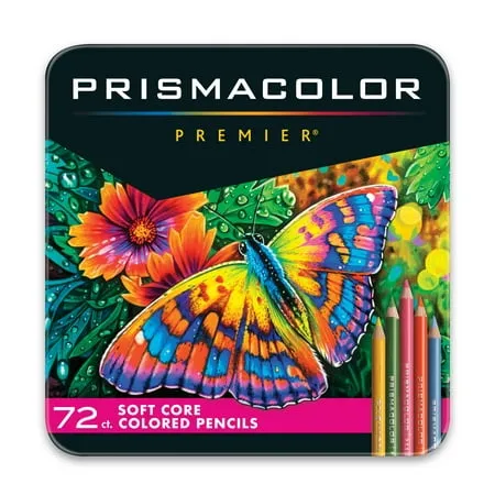 Prismacolor Premier® 72-Color Thick Core Pencil Set