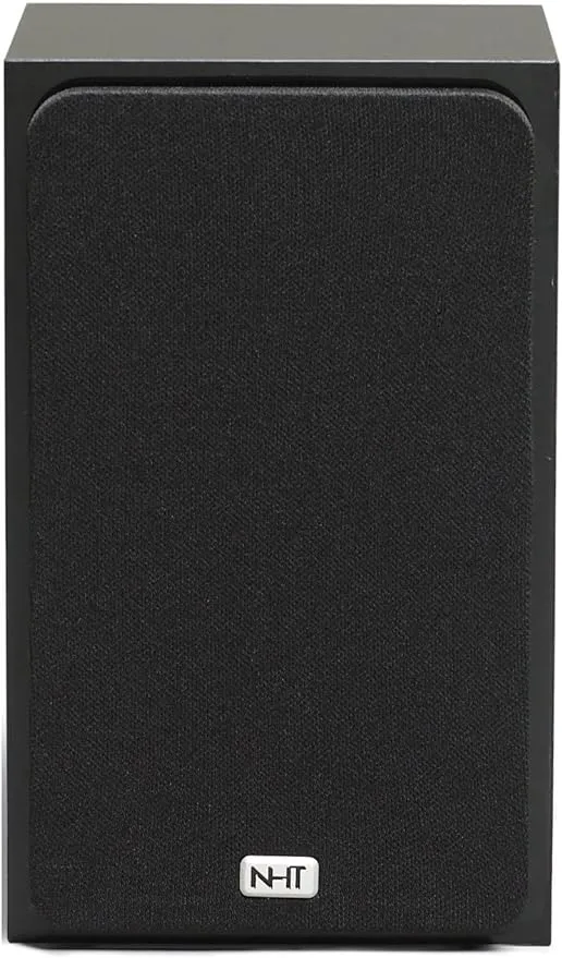 NHT SuperZero 2.1 Premium Home Theater Bookshelf Speaker - Clean, Hi-Res Audio | Sealed Box | Mini-Monitor | Single Unit, Gloss Black