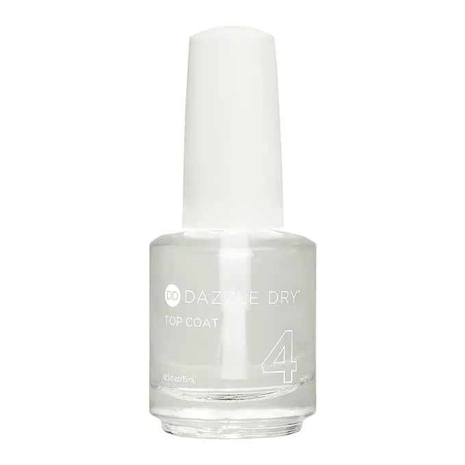 Dazzle Dry Step 4 - Top Coat, Fast Drying, 0.5 oz (15 mL)