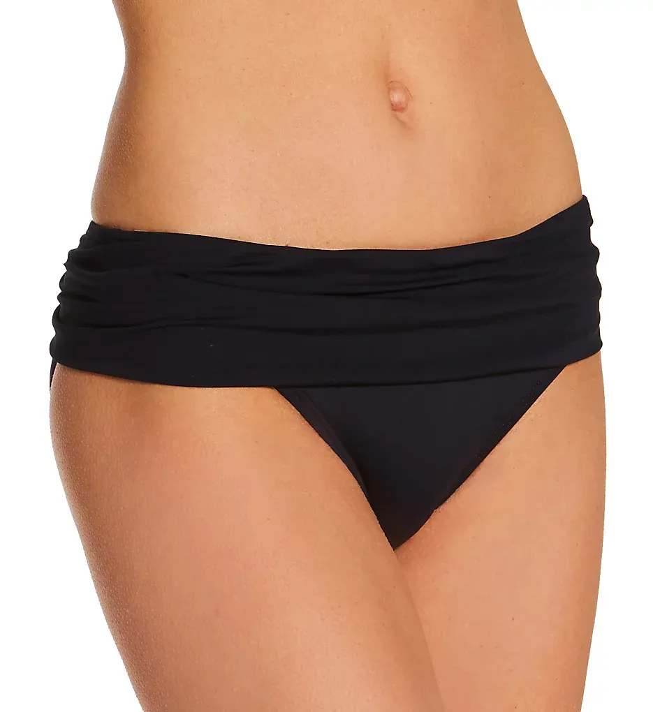 La Blanca Women's Island Goddess Shirred Band Hipster Bottom