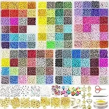 VTSHENY Glass Seed Beads for Jewelry Making Kit