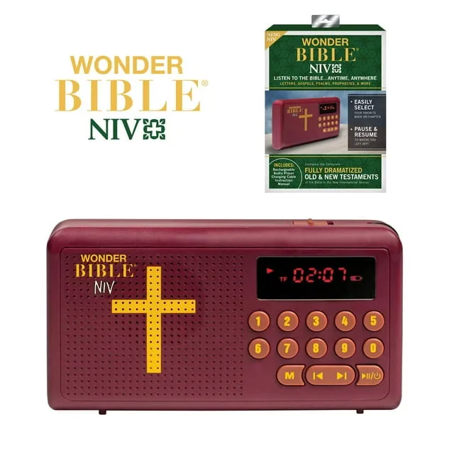 Wonder Bible Audio Player - Reina-Valera Spanish, Versión Completa en Español, As Seen on TV