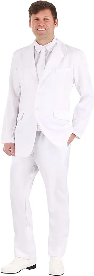 White Suit Men's Costume | Adult | Mens | White | L | FUN Costumes