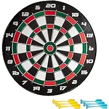 Magnetic Soft Tip Dartboard Set - Indoor Dart Board ，Darts Set for Family