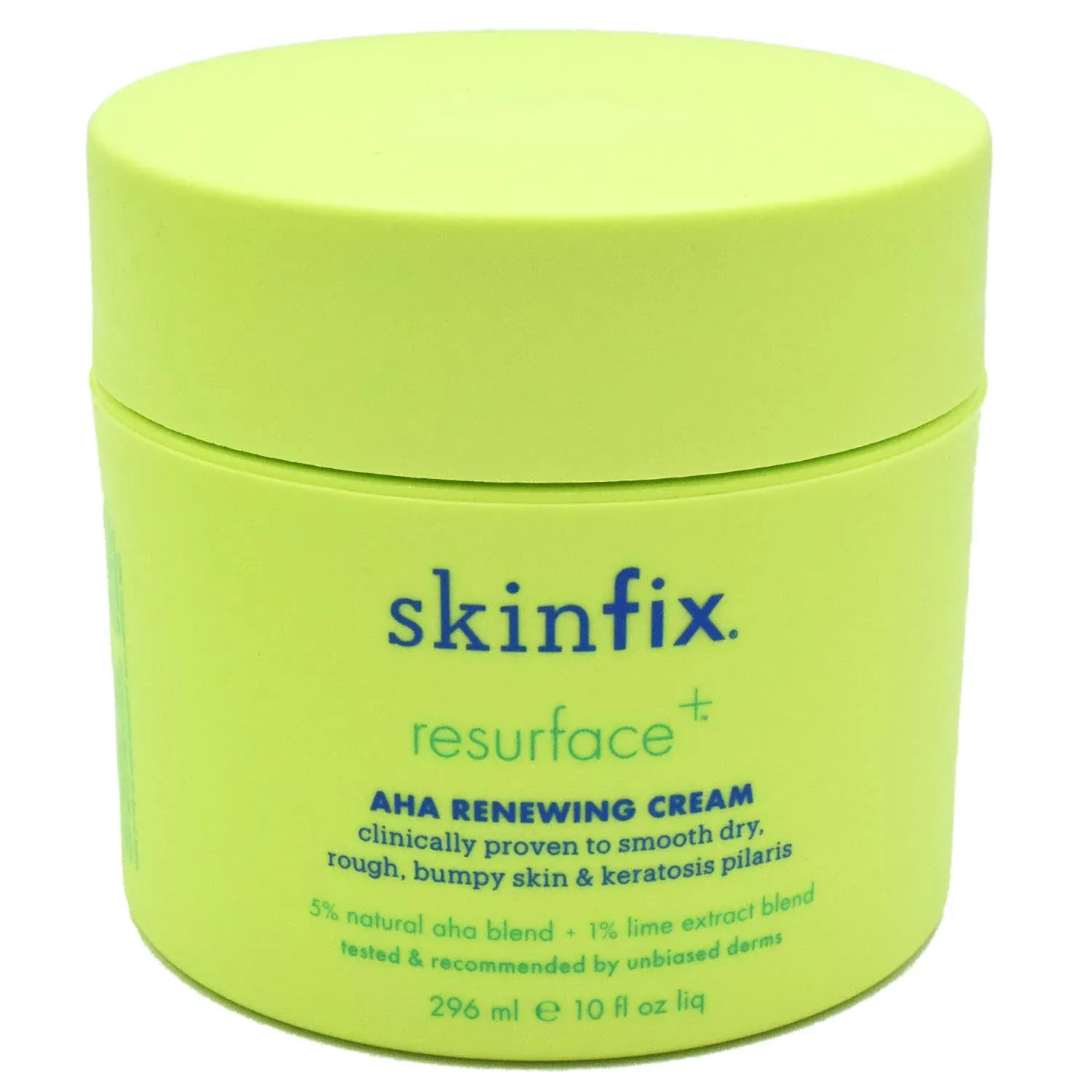 New, Skinfix Resurface+ AHA/BHA Renewing Body Cream 296 mL / 10 oz.