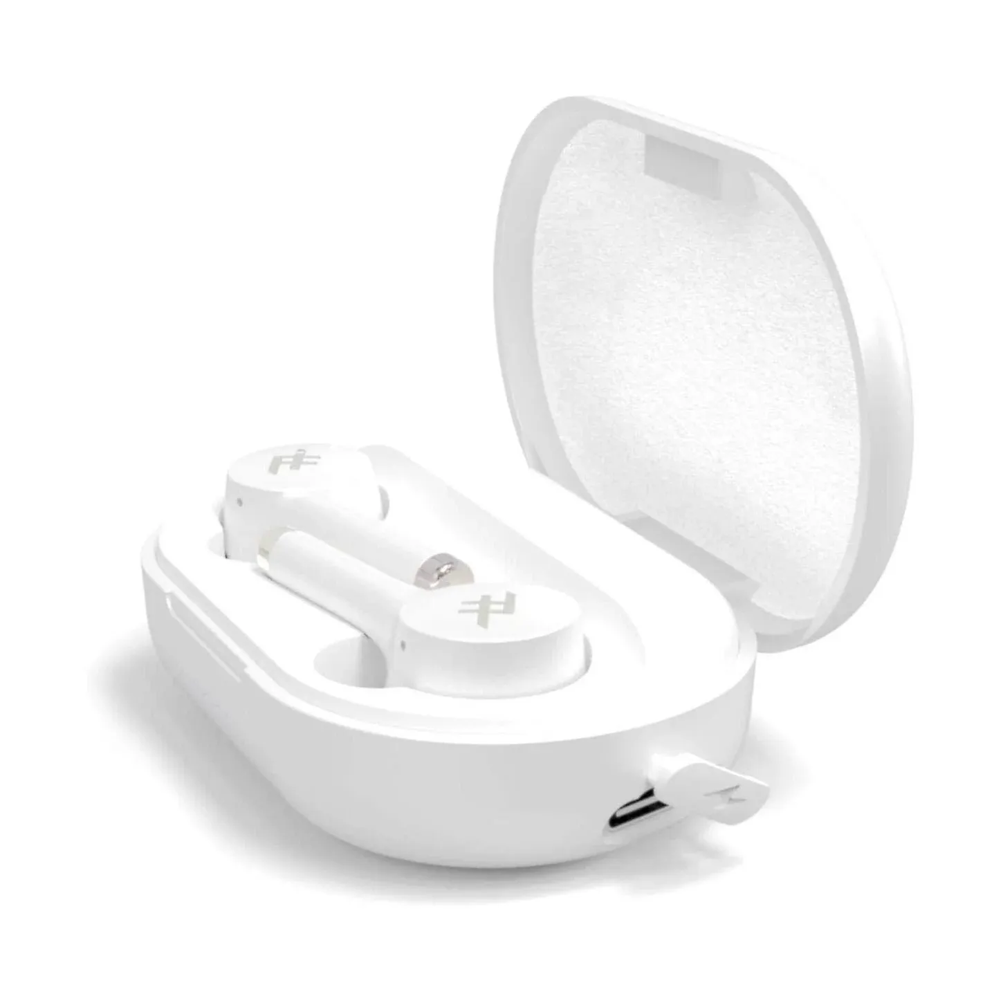 Ifrogz Airtime Pro Wireless Earbuds + Charging Case - White