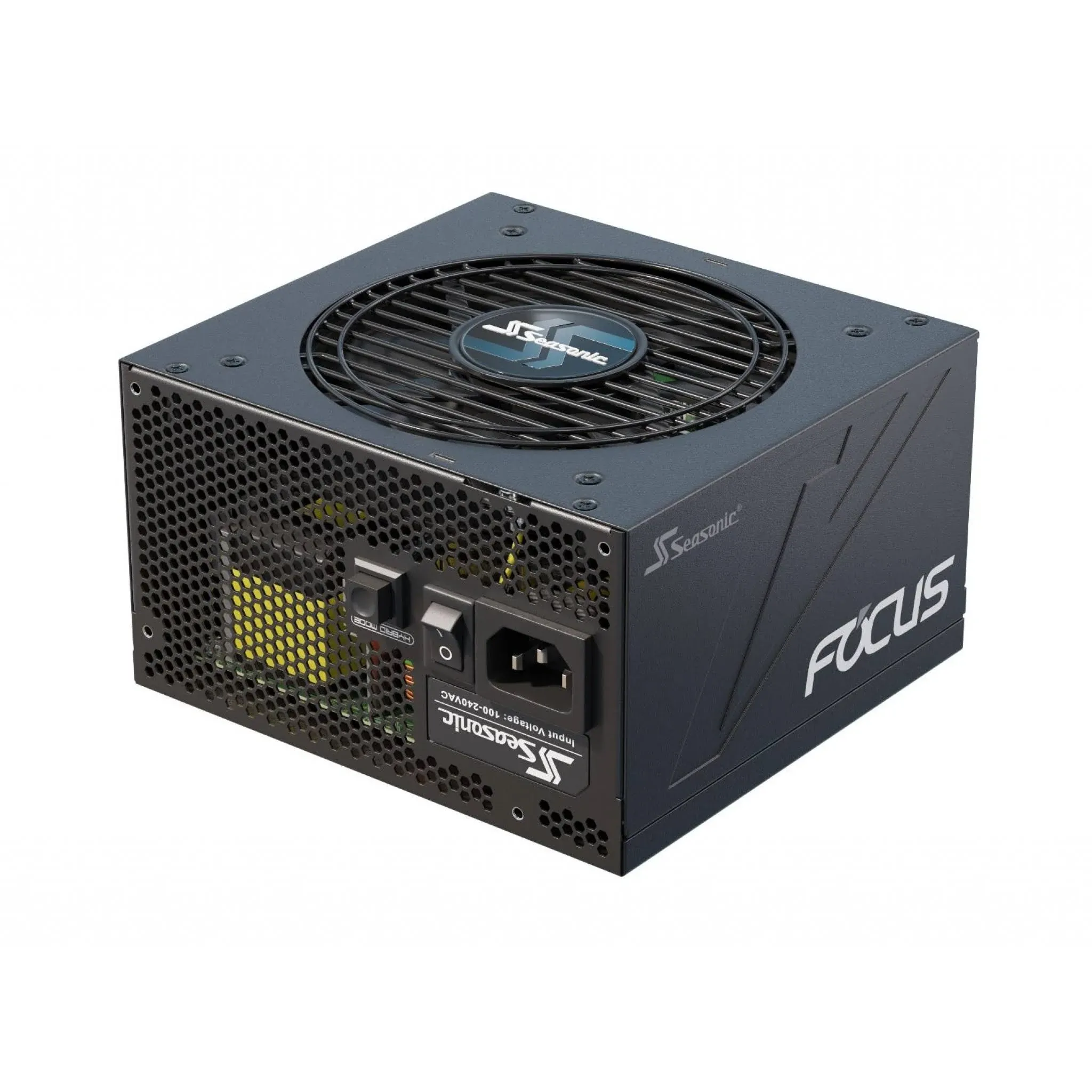 Seasonic FOCUS GX-650, 650W 80+ Gold, Full-Modular, Fan Control in Fanless, Silent, and Cooling Mode