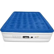 SoundAsleep Dream Series Air Mattress with ComfortCoil Technology & Internal High Capacity Pump - King Size