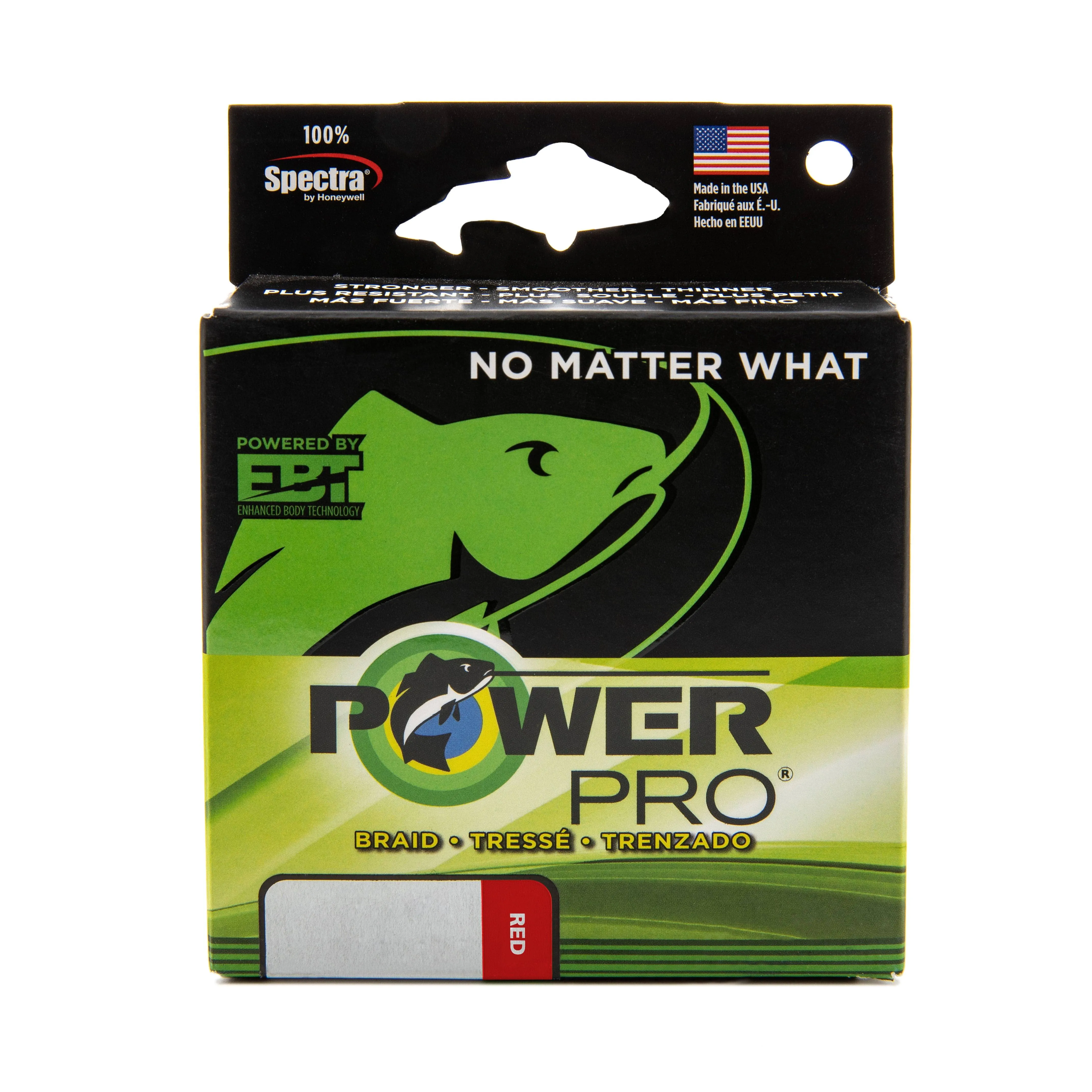 PowerPro Braided Fishing Line 20lb x 300yd grn 21100200300E