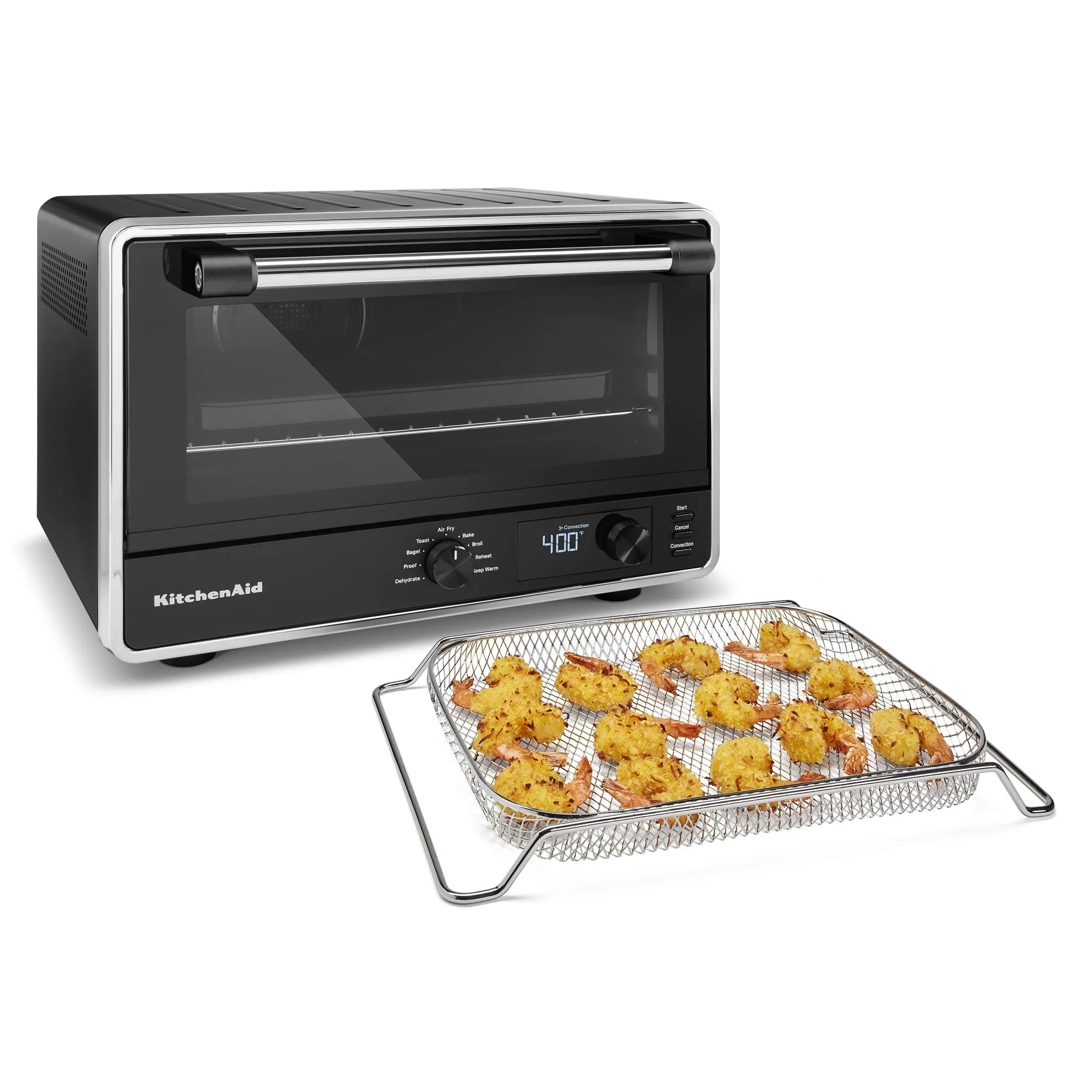 KitchenAid Digital Countertop Oven with Air Fry ,Black