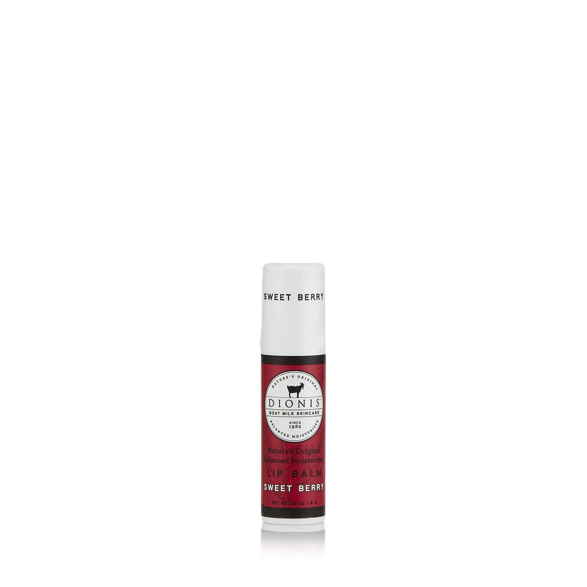 Dionis - Goat Milk Skincare Sweet Berry Scented Lip Balm (0.28 oz) - Made in the USA - Cruelty-free and Paraben-free