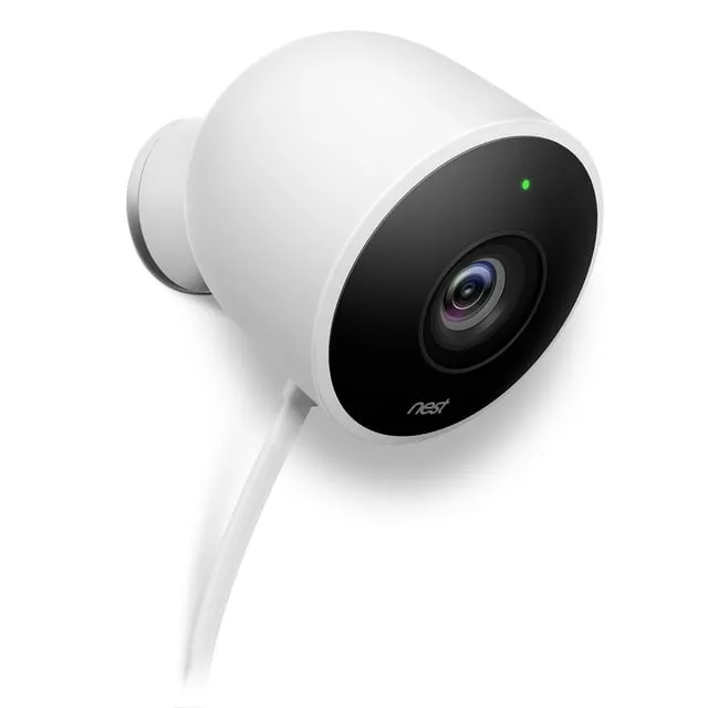 Google Nest Cam Outdoor - 1st Generation - Weatherproof Camera - Surveillance Camera with Night Vision - Control with Your Phone