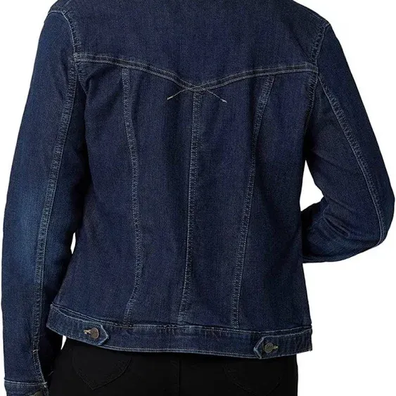 Lee Riders By Indigo Women's Denim Jacket Size XS - New Women | Color: Blue ...