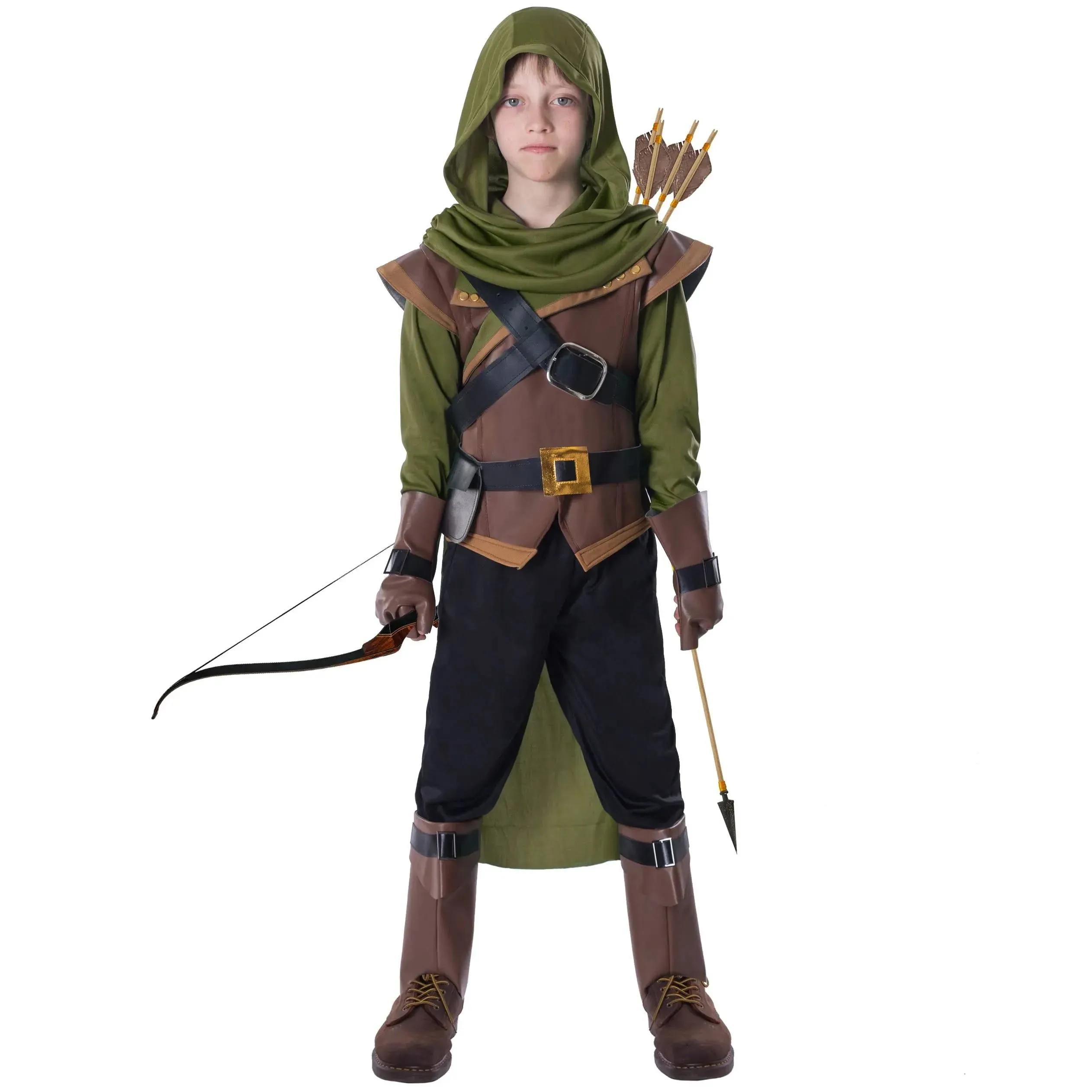 Spooktacular Creations Renaissance Robin Hood Deluxe Kids Costume Set for ...