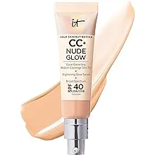 CC+ Nude Glow Lightweight Foundation + Glow Serum with SPF 40