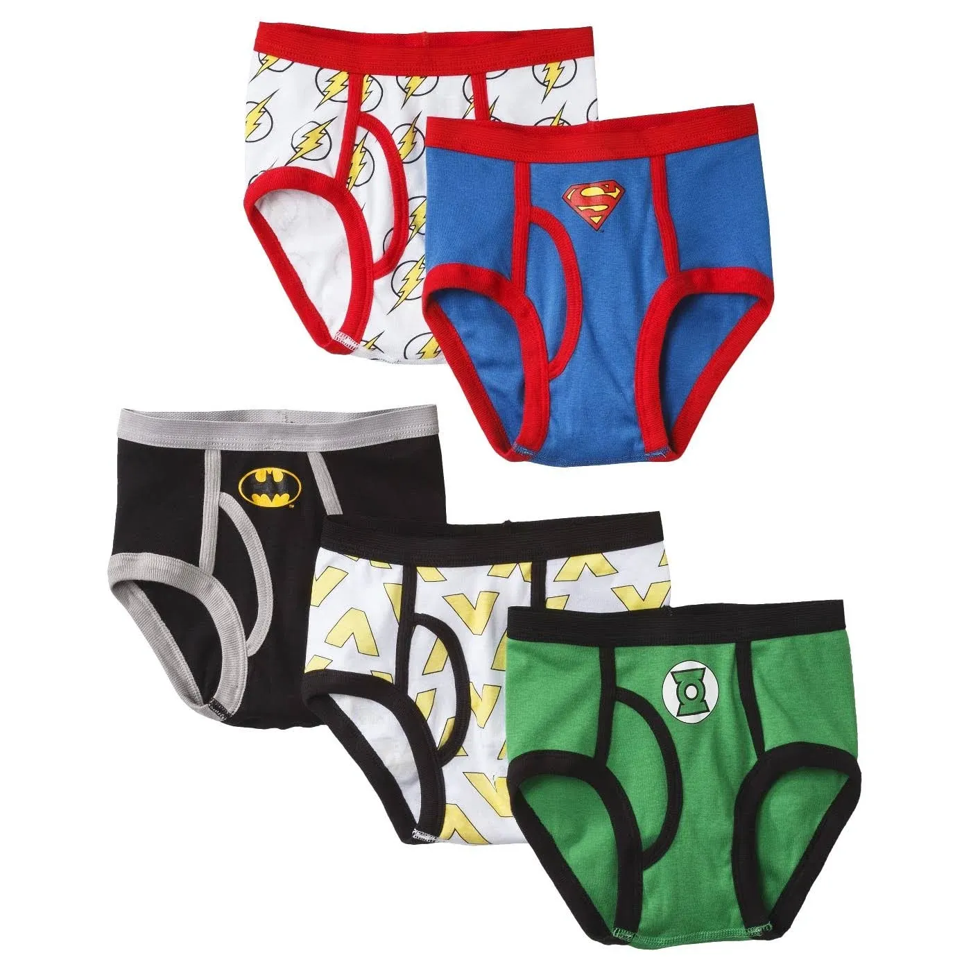 Boys Dc Comics Justice League 5-Pk. Cotton Briefs