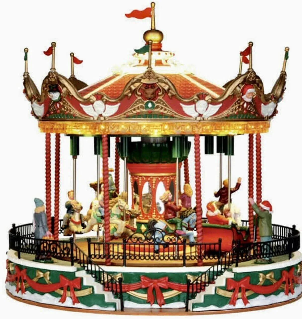 Lemax Santa Carousel