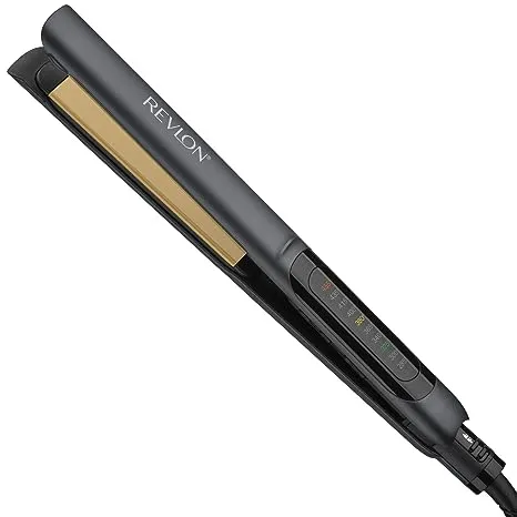 Revlon Perfect Heat 1-1/2" Ceramic Flat Iron, Black