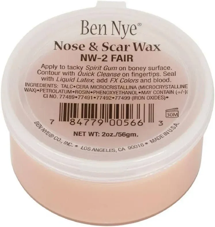 Ben Nye Nose and Scar Wax 2.5oz Brown