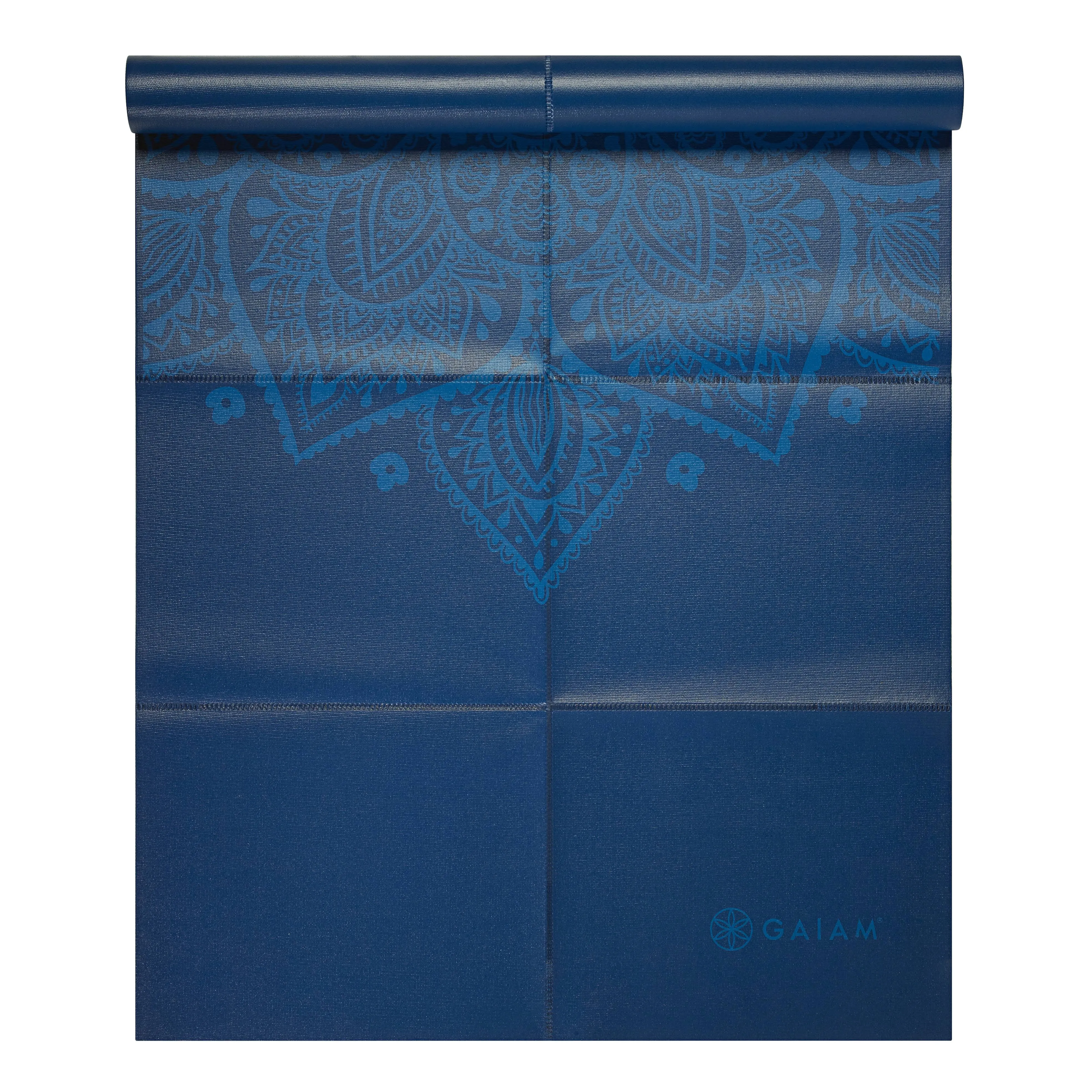 Gaiam Blue Sundial Foldable Yoga Mat (2mm)