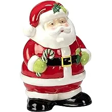 Certified International Holiday Magic Santa 3-D Cookie Jar, 72 oz.