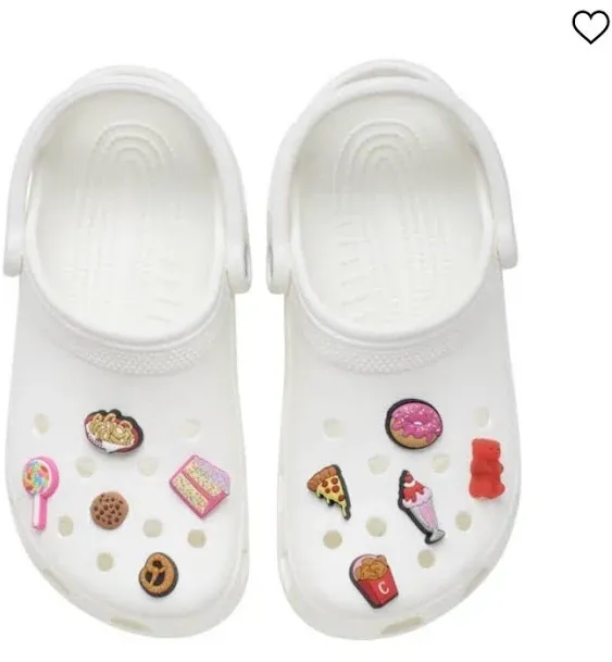 Crocs Jibbitz Uniquely You Edition FOOD LOVER 10 Pcs