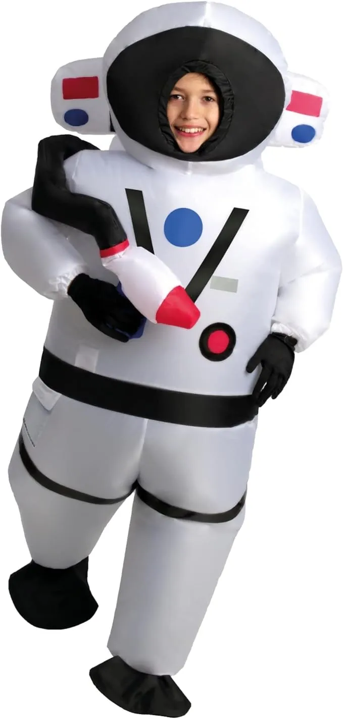 Morph Inflatable Astronaut Costume Kids, NASA Space Suit Kids, Blow Up Astronaut Costume, Inflatable Astronaut Space Costume