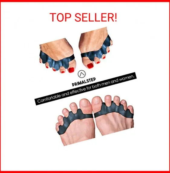 Primalstep Toe Separators To Correct Foot And Bunion Pain, Plantar