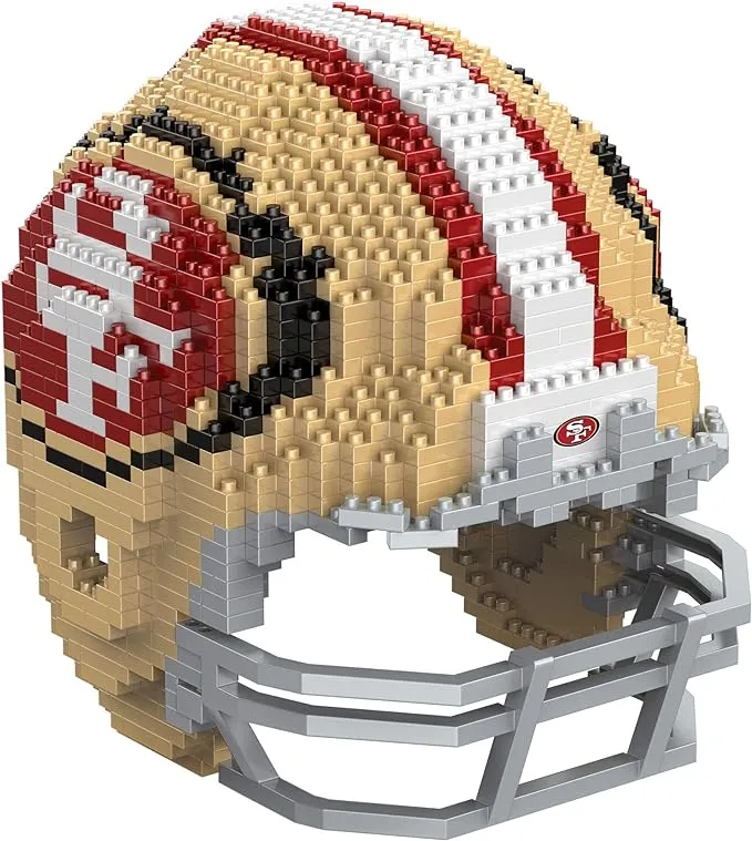 FOCO NFL 3D BRXLZ Puzzle Replica Helmet Set