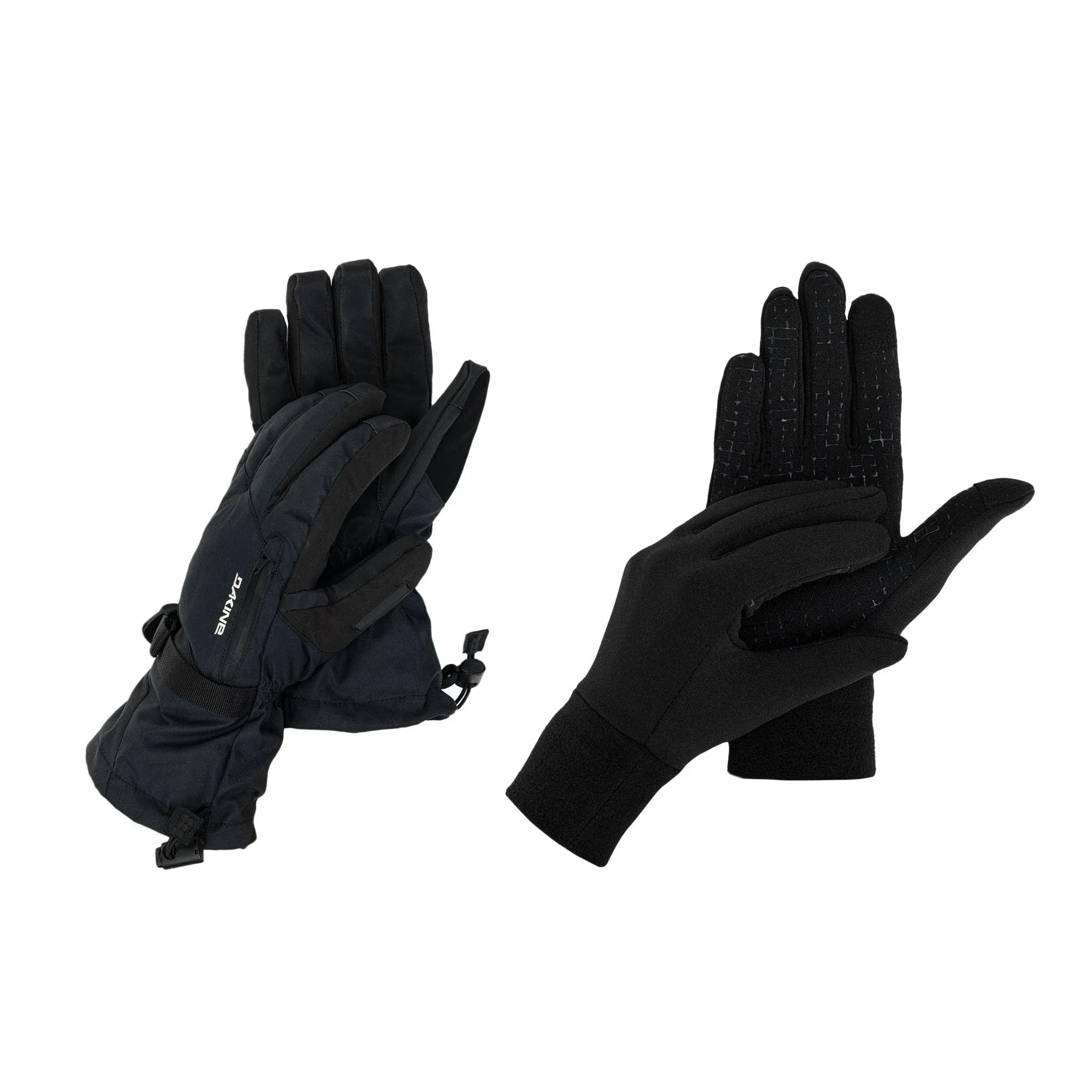 Dakine Sequoia Gore Tex Snowboard Gloves Women&#039;s Medium Black w/Liner