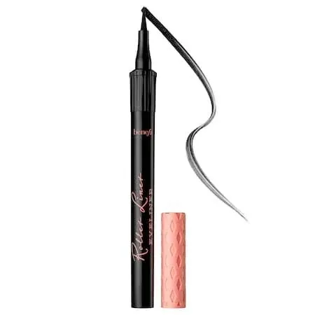 Benefit Roller Liner True Matte Liquid Eyeliner, Black, 0.03 Fl Oz