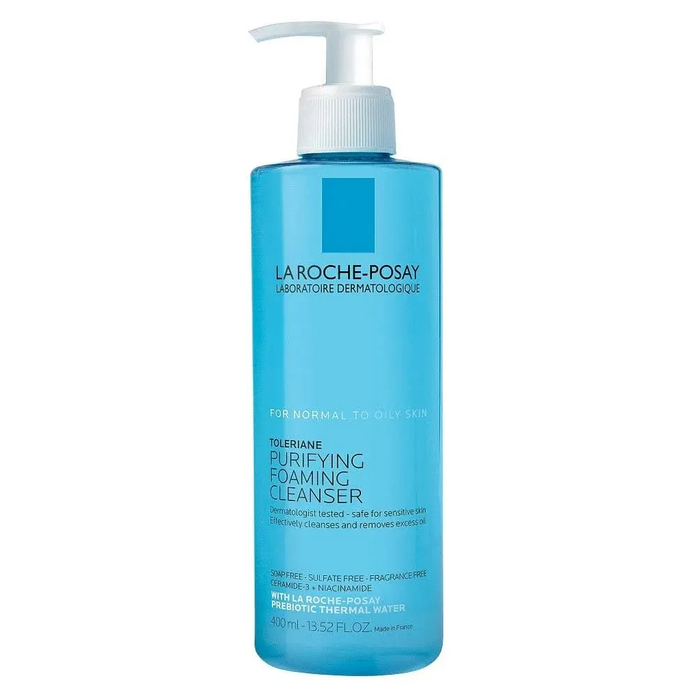 Shop Facial Cleansing Gel La Roche Posay Toleriane 400 ml  