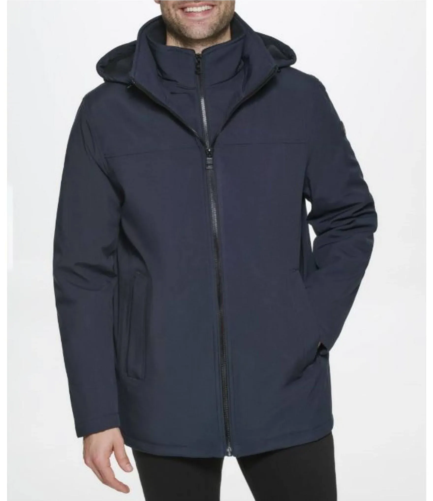 Hooded Bib Jacket