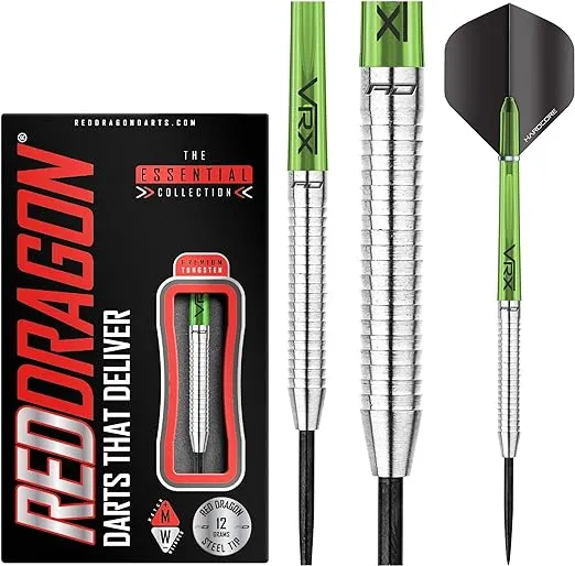 Red Dragon Featherlite 2 V3 Steel Tip Darts - 12gm