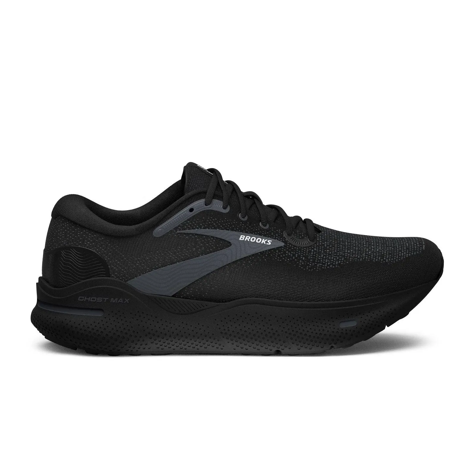 Brooks Ghost Max: Women's Black/Black/Ebony 12