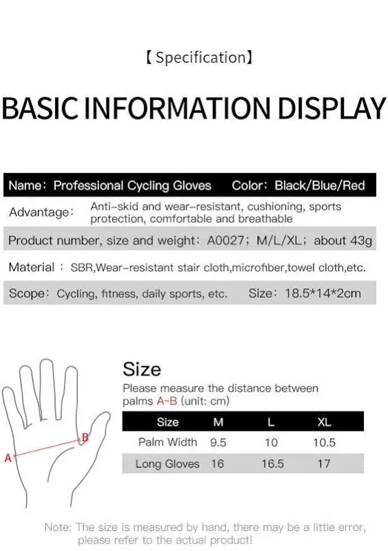 ATERCEL Weight Lifting Gloves Full Palm Protection, Workout Gloves for Gym, Cycling, Exercise, Breathable, Super Lightweight for Mens and Women