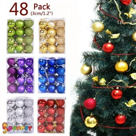 Extra Large Hanging Shatterproof Tree Ball Clear Christmas Ball Ornaments Decorative Mercury Ball with Tree Ornaments Hooks for Xmas Holiday Wedding Decoration (Rose Gold,4inch/4Pcs)