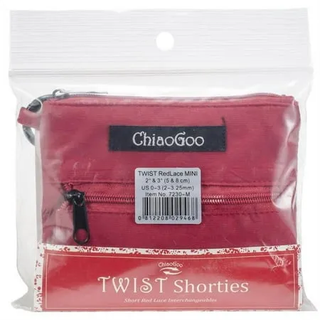 ChiaoGoo Twist Shorties Set 2" & 3"