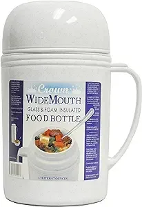 Brentwood Vacuum Bottle, White