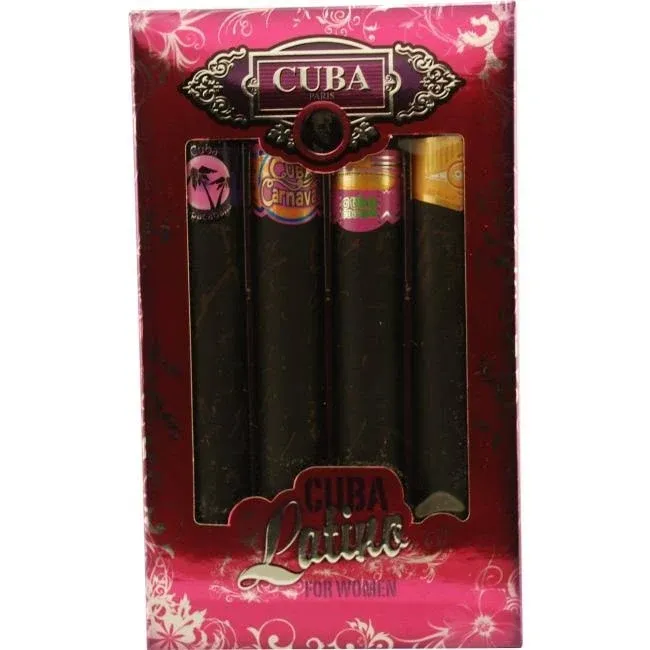 Cuba Latino by Cuba, 4 Piece Gift Set for Women