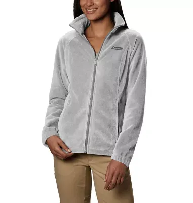 Columbia Benton Springs Full Zip Fleece Jacket - Women's Cirrus Grey Heather / XL