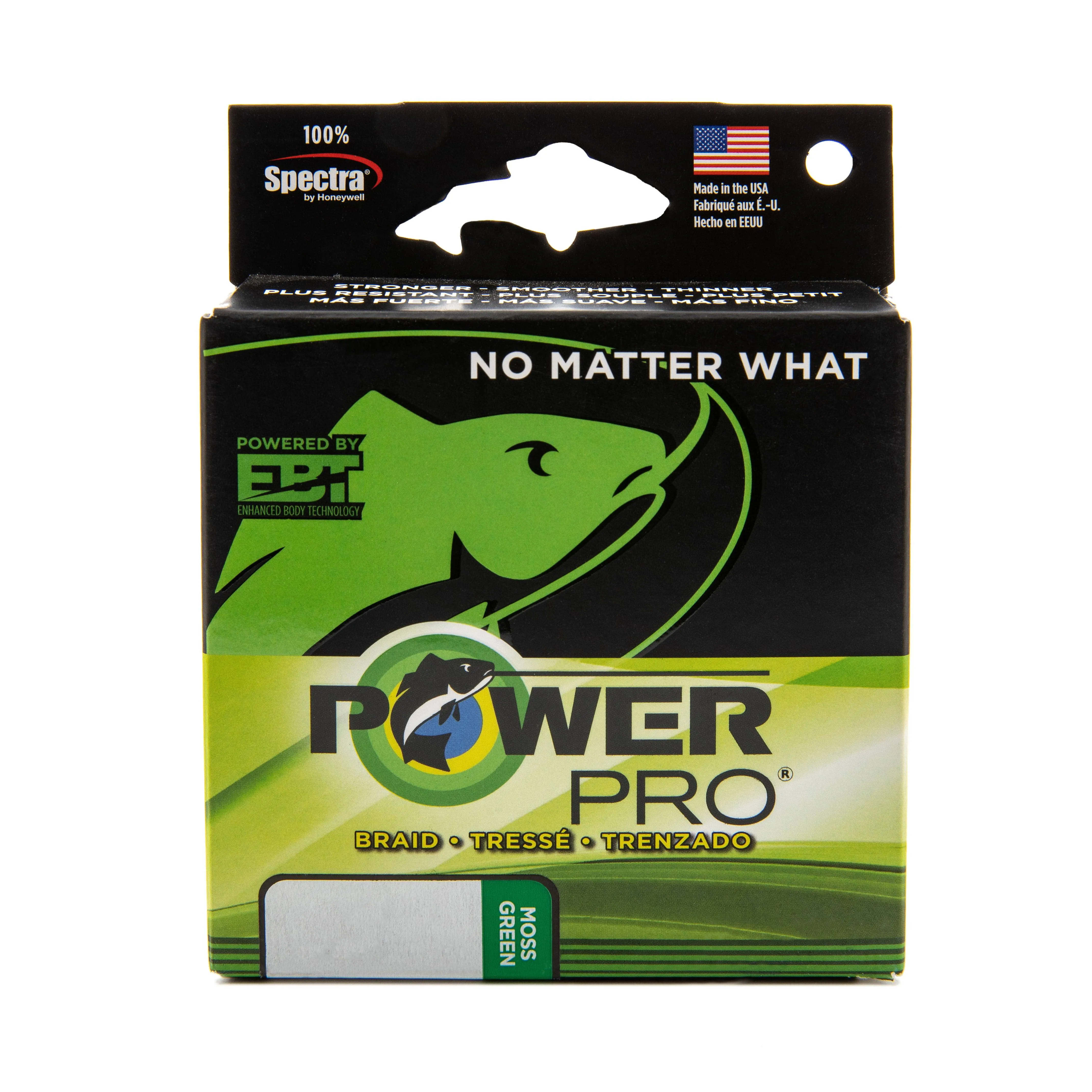 Power Pro Braided Line 300yd 30lb, Green